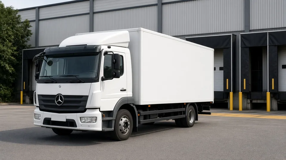 Mercedes-Benz Atego — средний грузовик с установкой тахографа СКЗИ