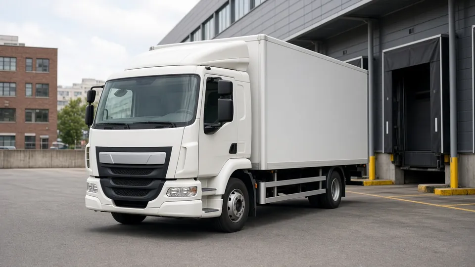 DAF LF развозной грузовик — монтаж компактного тахографа СКЗИ