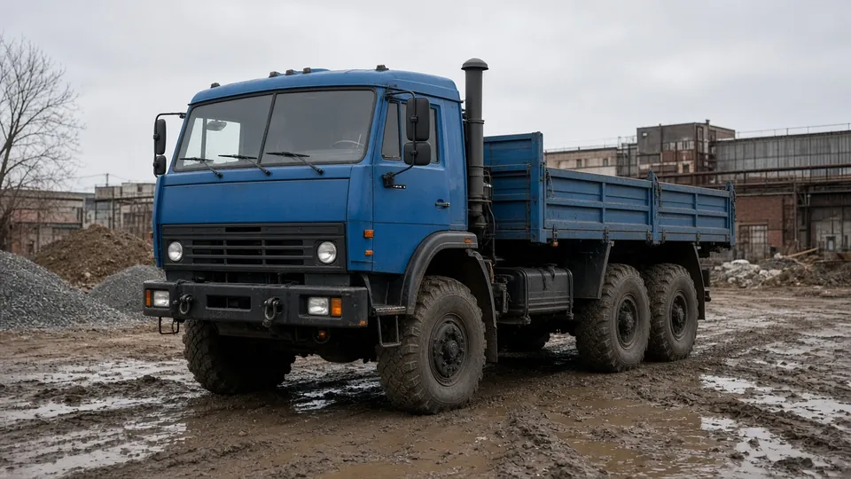 Полноприводный КАМАЗ 43118 — тахограф с защитой жгута датчика скорости