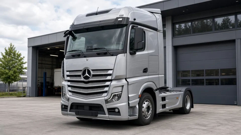 Тягач Mercedes-Benz Actros — тахограф СКЗИ вместо одного только заводского DTCO
