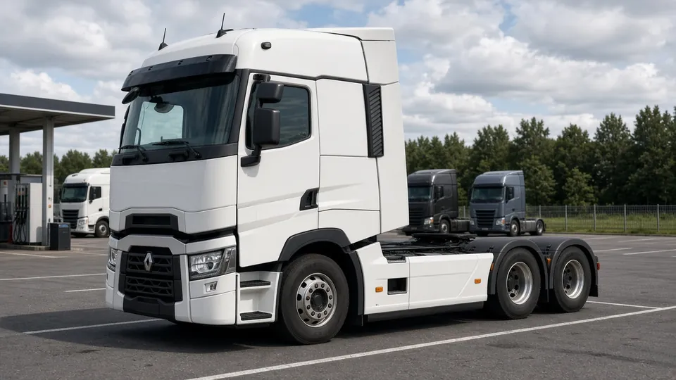 Тягач Renault T — оснащение тахографом с блоком СКЗИ