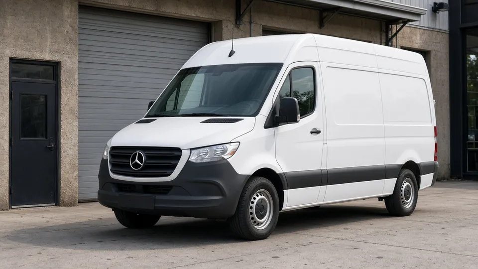 Mercedes-Benz Sprinter — проверка СТС и установка тахографа при обязанности